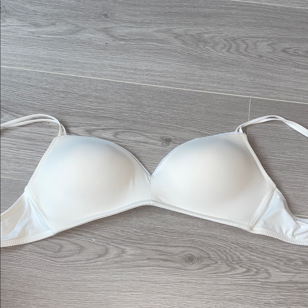 Elegant White Women's Bra